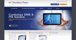 Desktop Screenshot of cardiologyemrsoftware.com